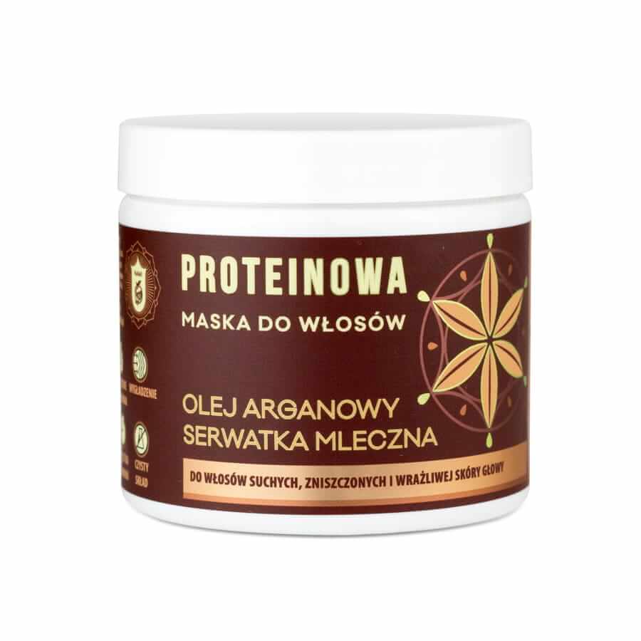 Proteinowa maska do włosów 